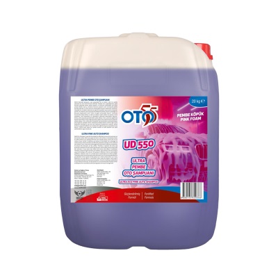 UD550 pH Nötr, Cilalı, Pembe Otomobil Şampuanı 20 L