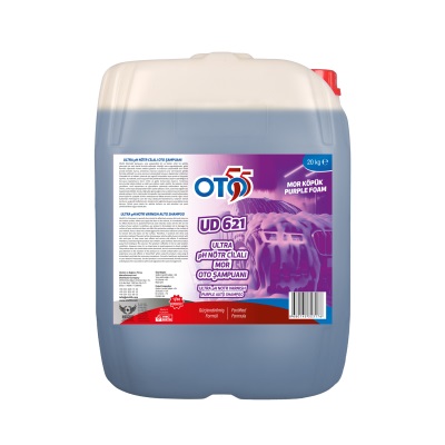 UD621 pH Nötr, Cilalı, Mor Otomobil Şampuanı 20 L